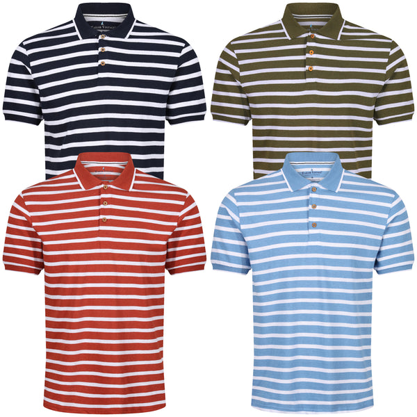 Tailor Vintage Striped Polo Shirt