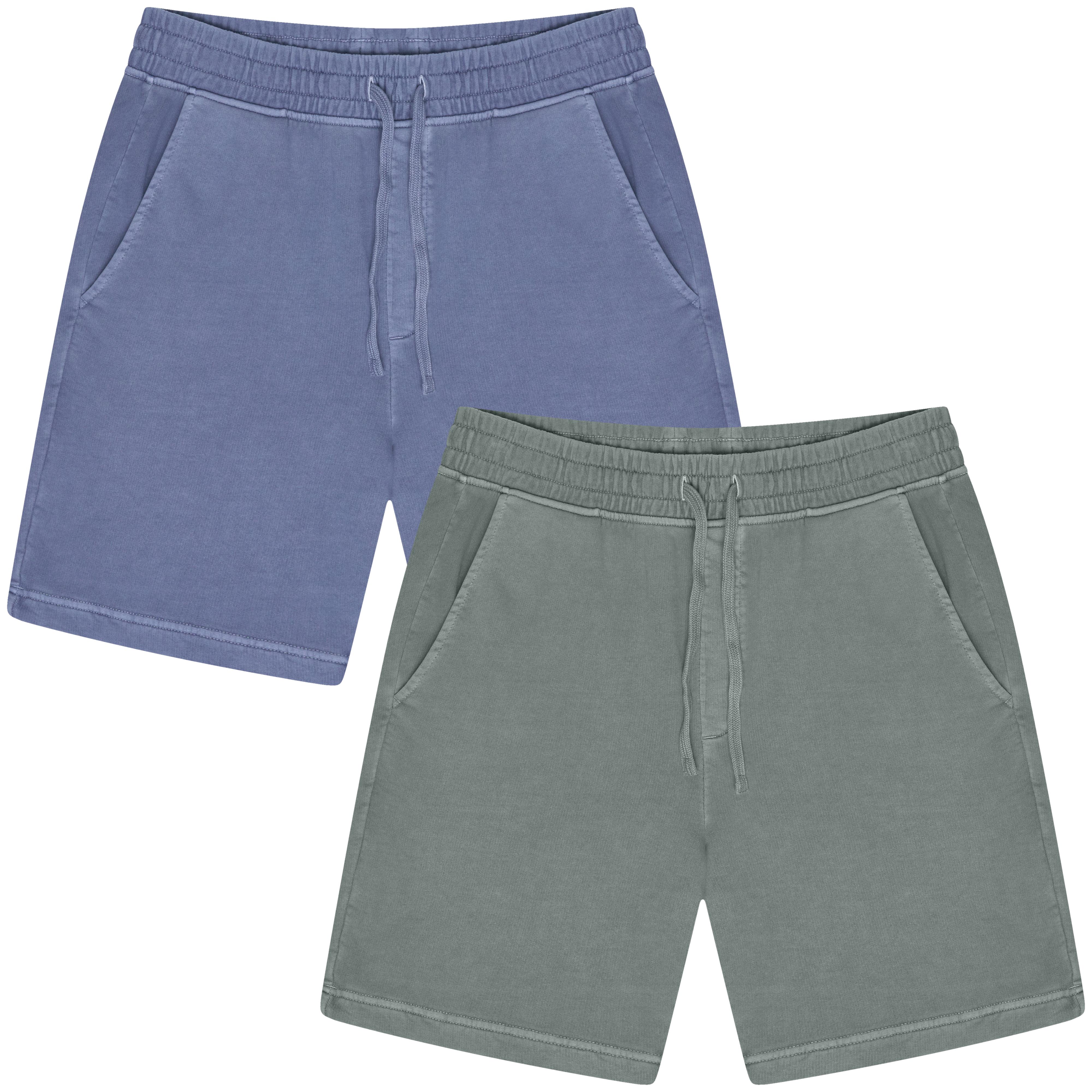 M&S Relaxed Fit Pure Cotton Garment Dye Short