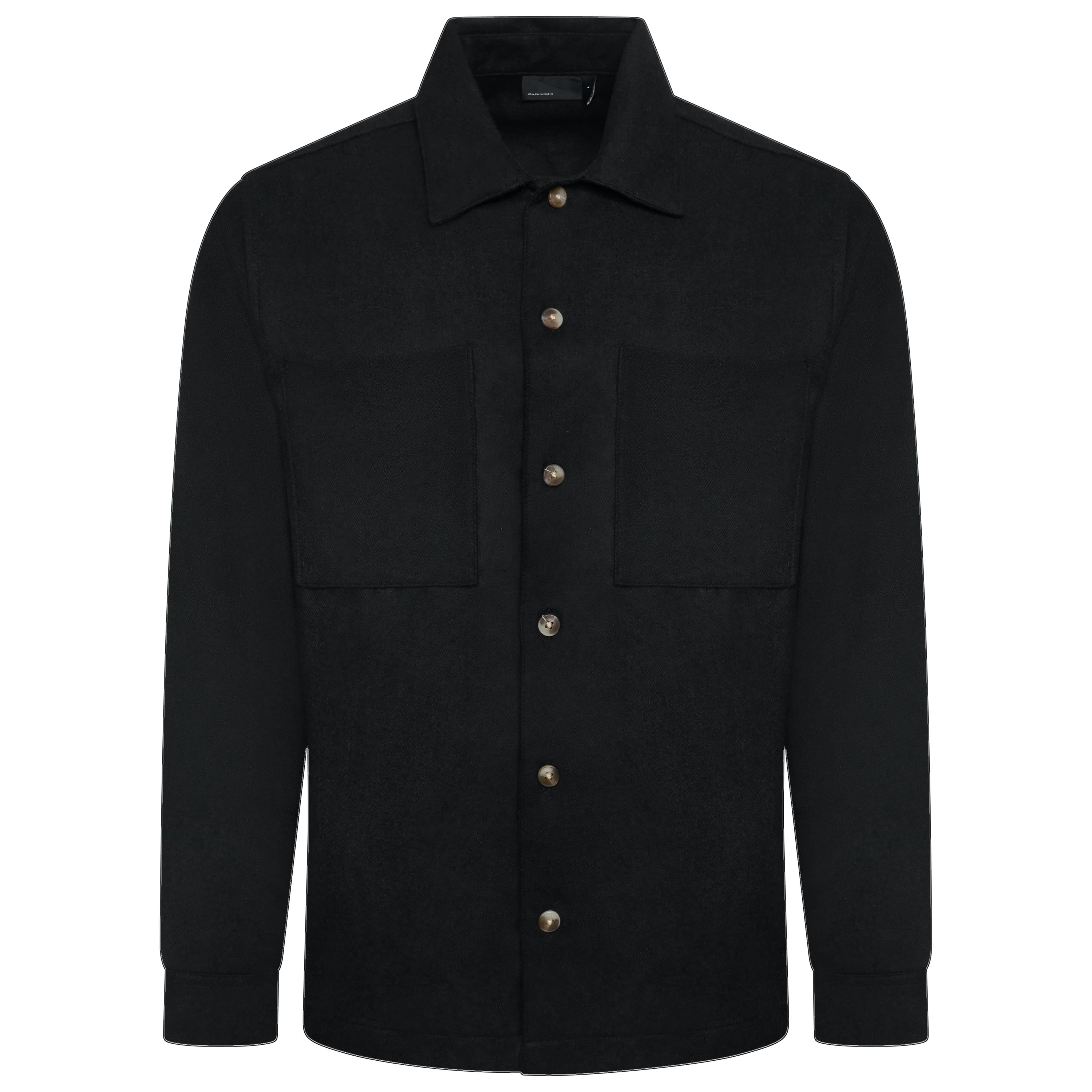 Ex High Street Wool Mix Overshirt