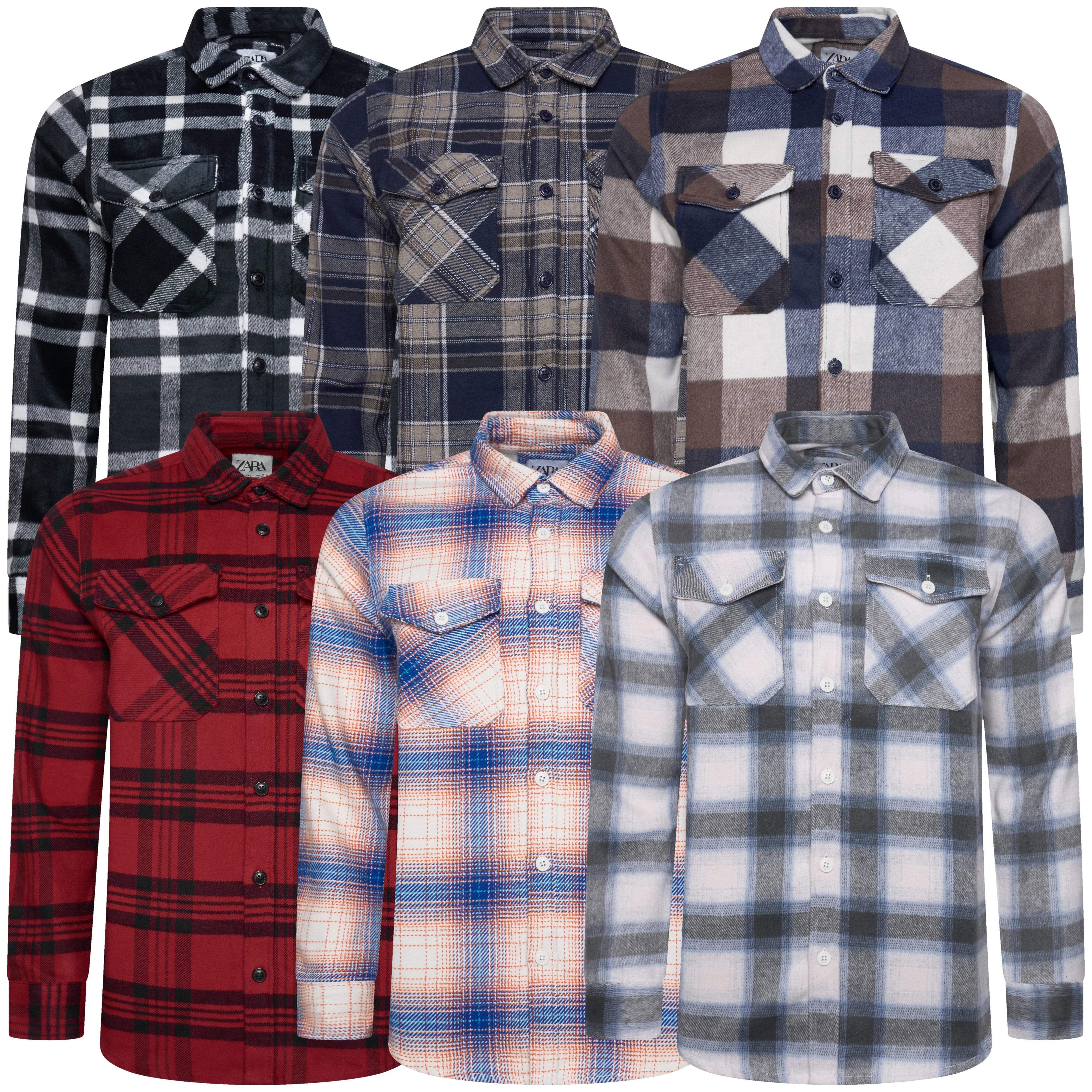 Ex High Street Brushed Cotton Overshirt