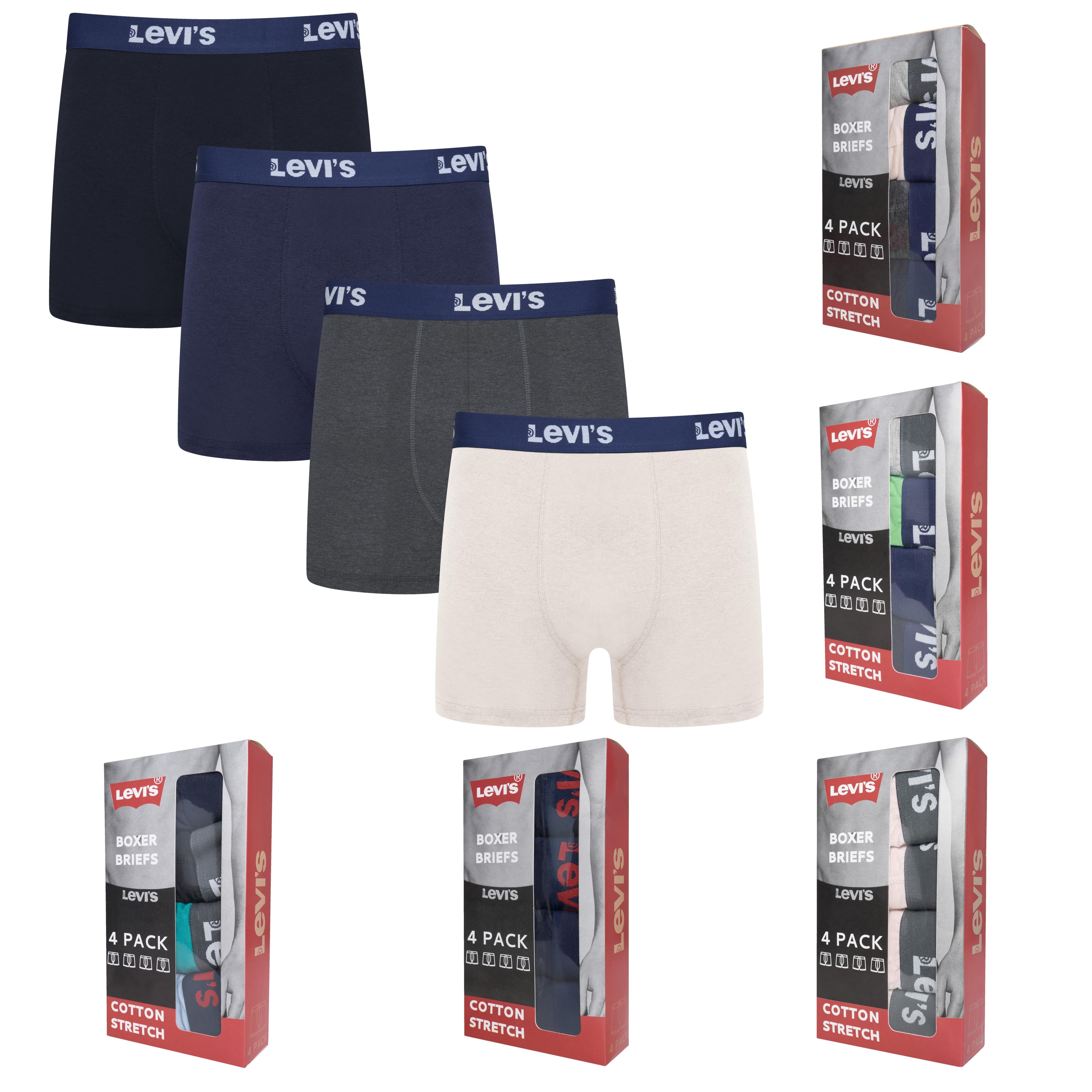 Levi's 4 Pack Boxer Briefs