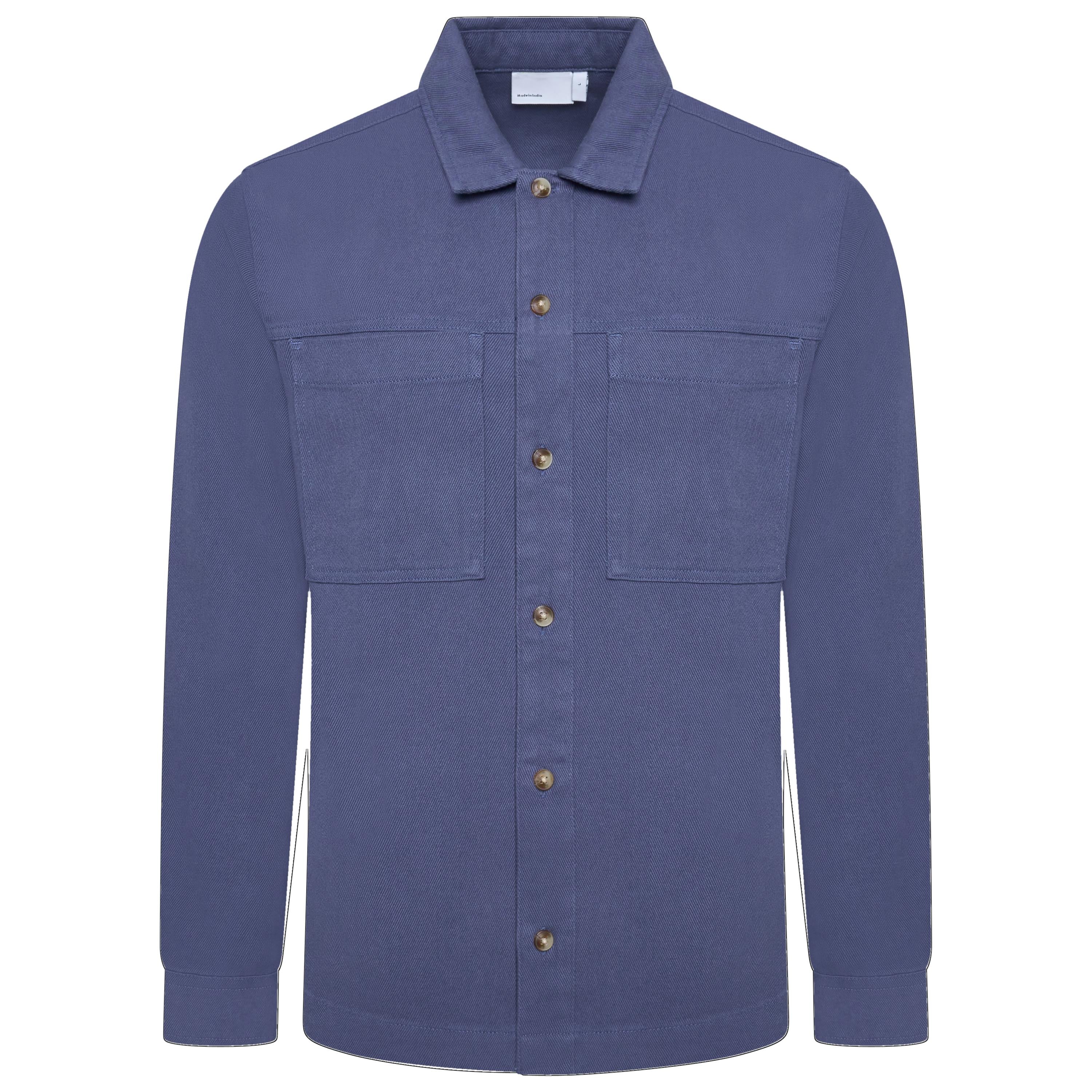 Ex High Street Heavyweight Cotton Twill Overshirt