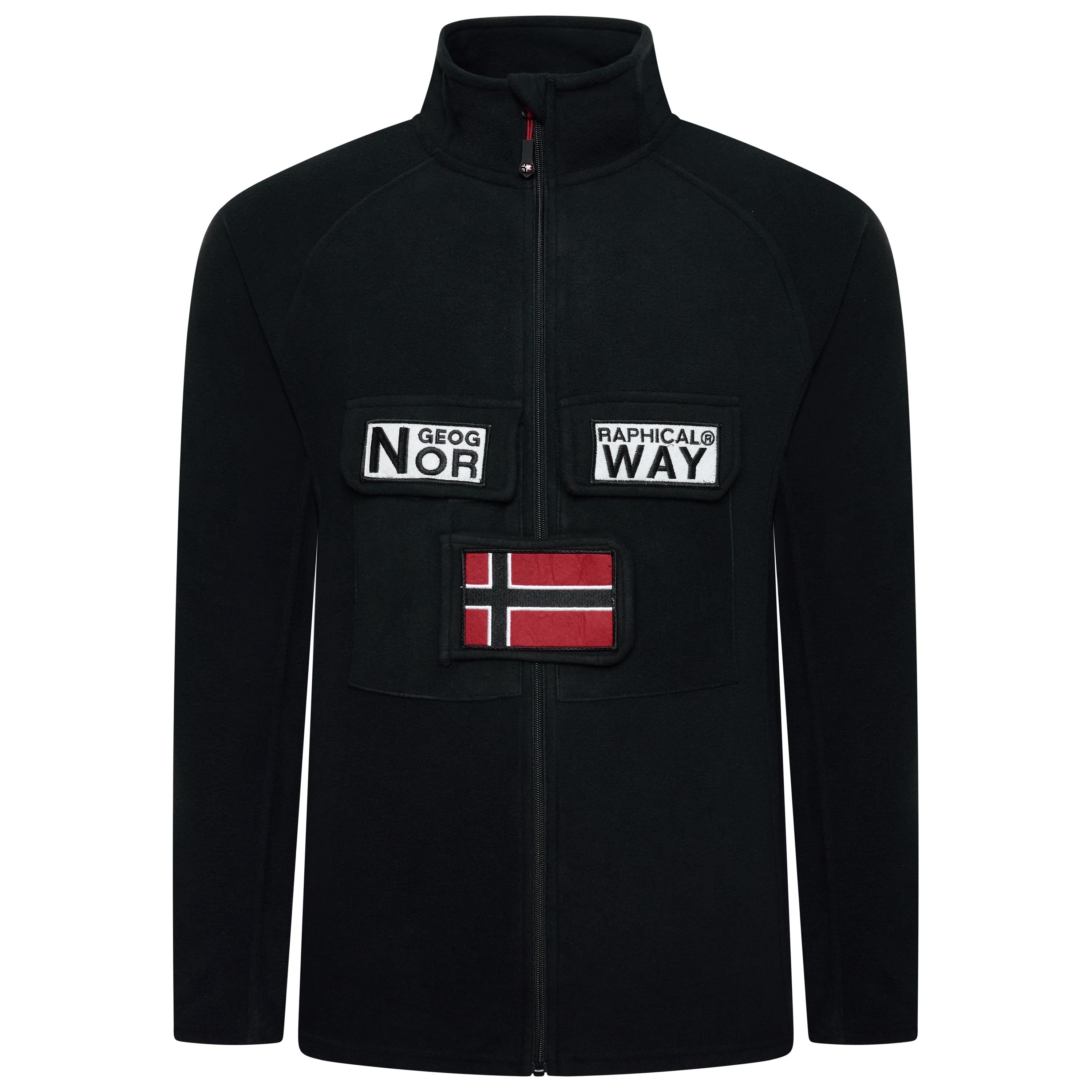 Graphical Norway Tantouna Full Zip Lightweight Fleece