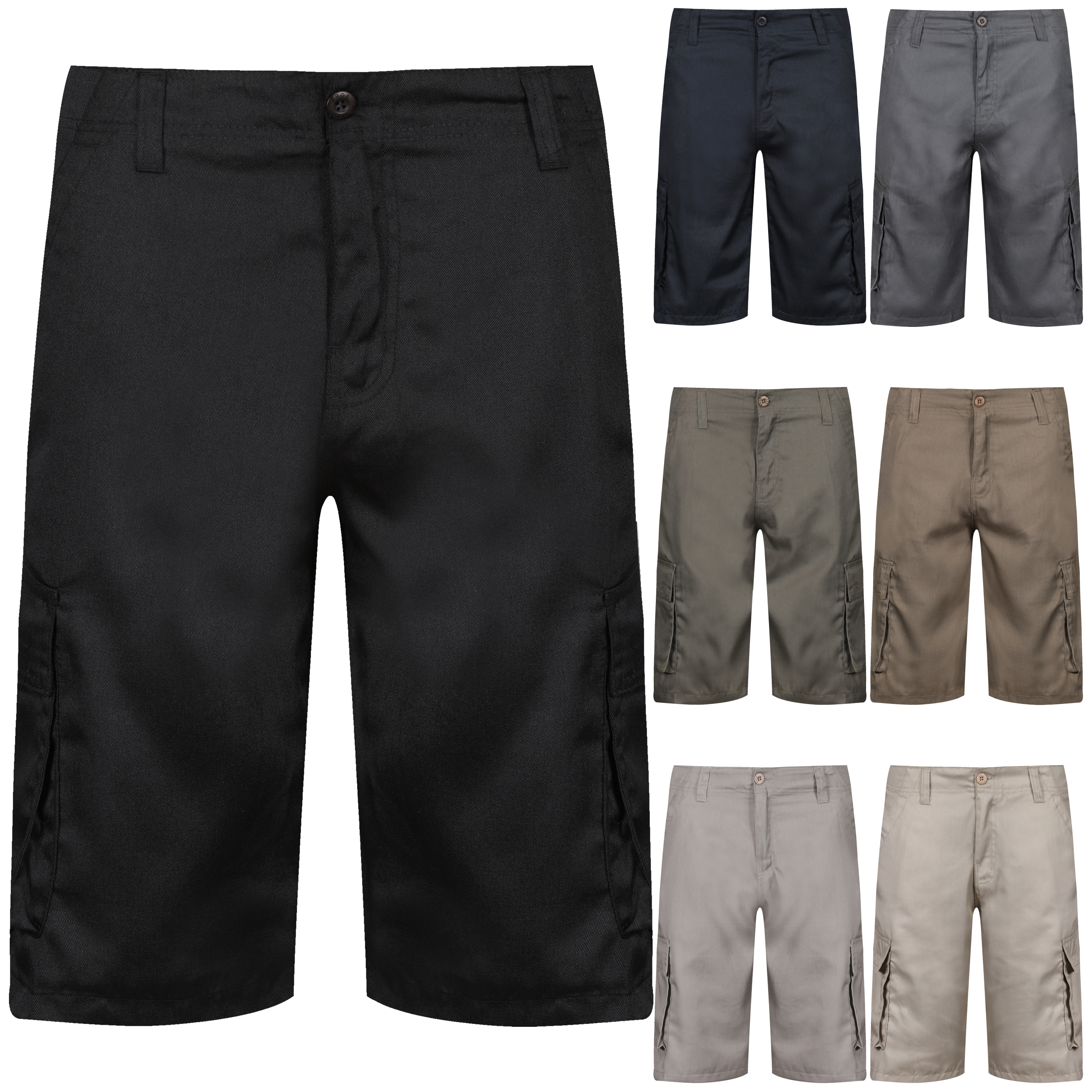 Men's 6 pocket cargo shorts best sale