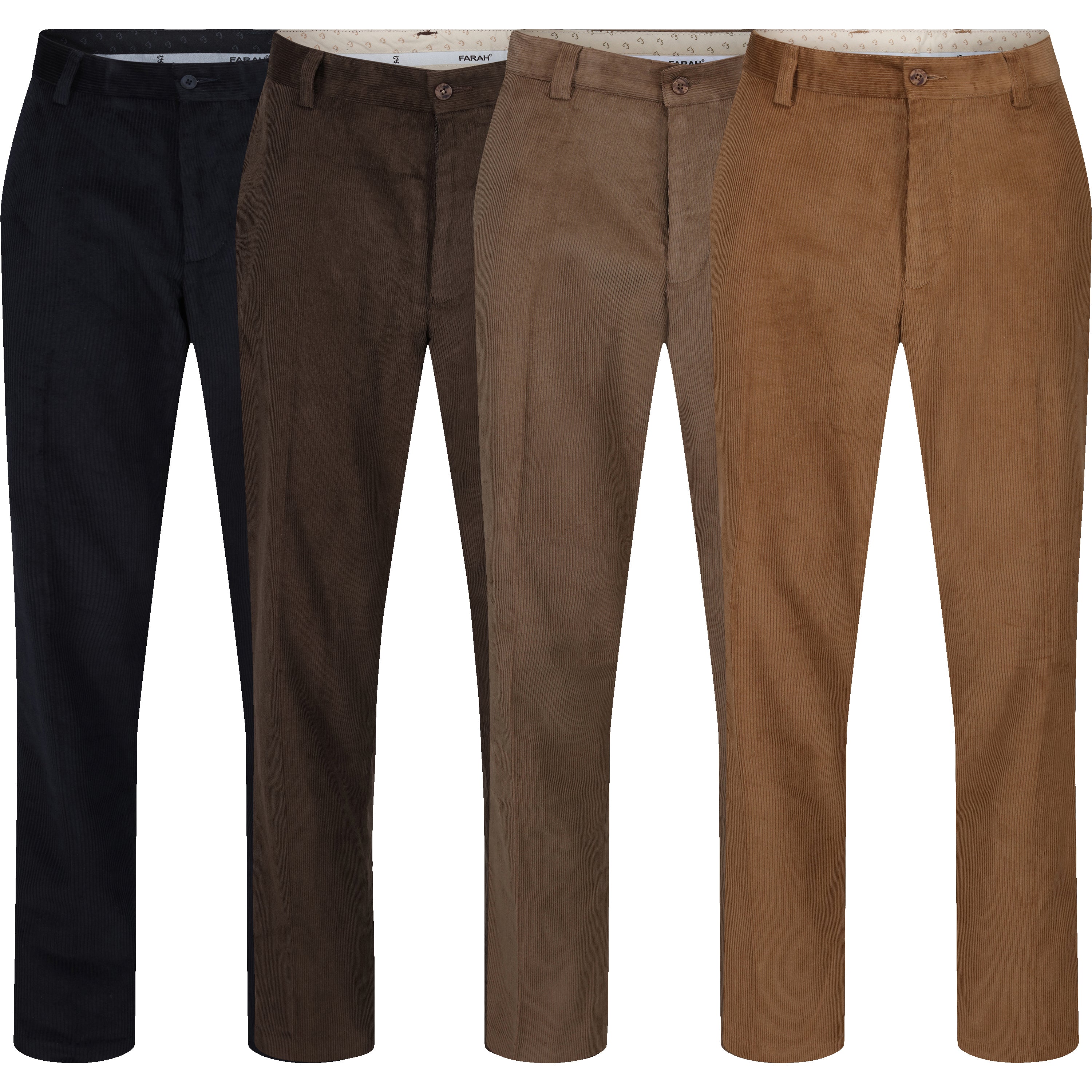 Buy U.S. Polo Assn. Corduroy Denver Slim Fit Casual Trousers - NNNOW.com