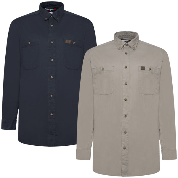 Wrangler Riggs Cotton Twill Workwear Shirt