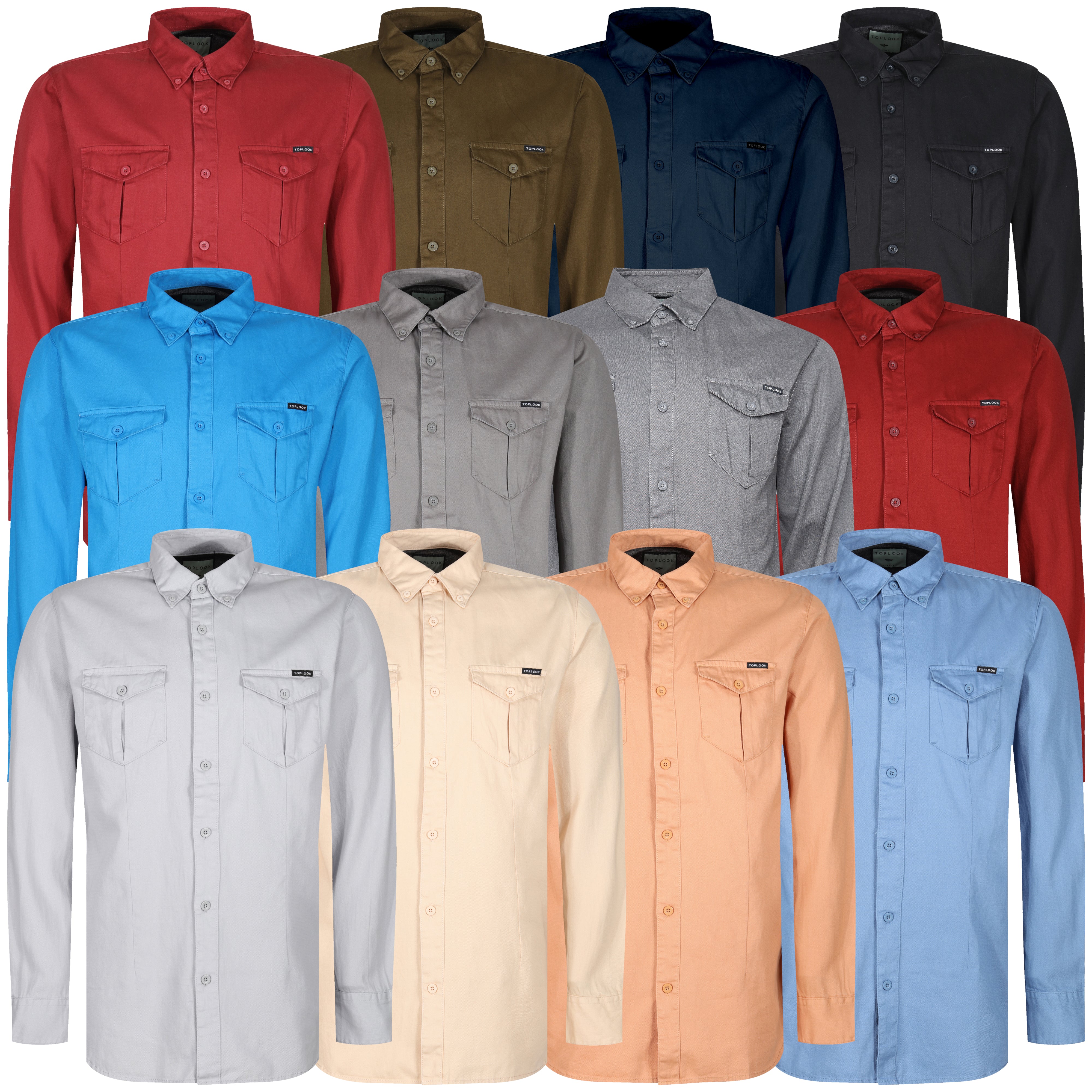 TL London 2 Pocket Long Sleeve Shirt