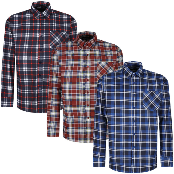 ButtonFresh Brushed Cotton Check Shirt