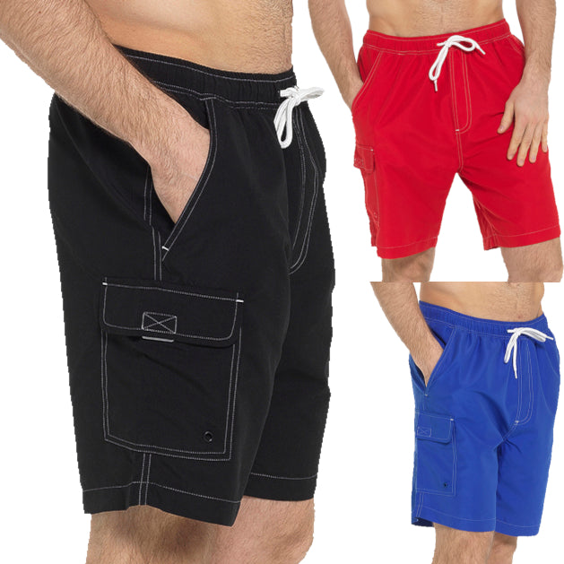 Cargo shorts swimwear on sale