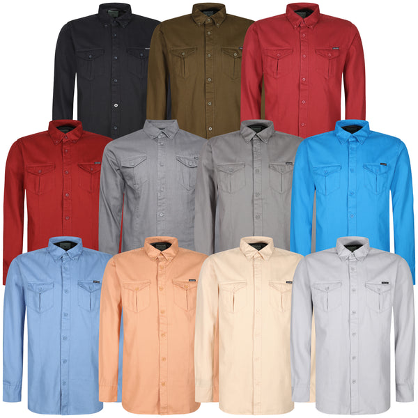 TL London 2 Pocket Long Sleeve Shirt