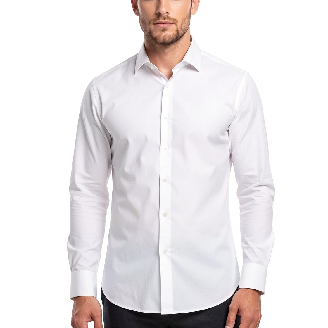 M&S Regular Fit Easy Iron Pure Cotton Shirt