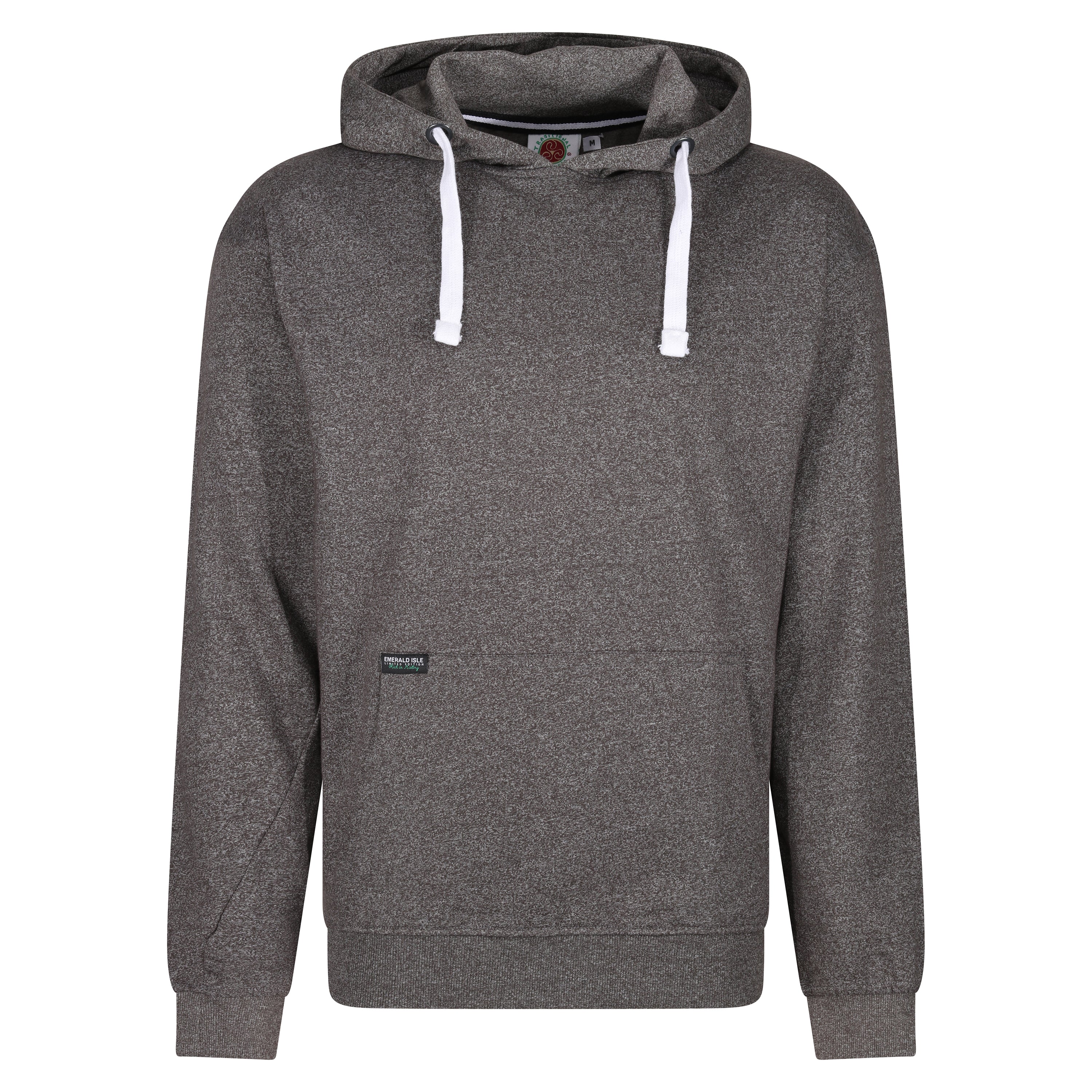 BASIC- HEATHER GREY HOODIE –