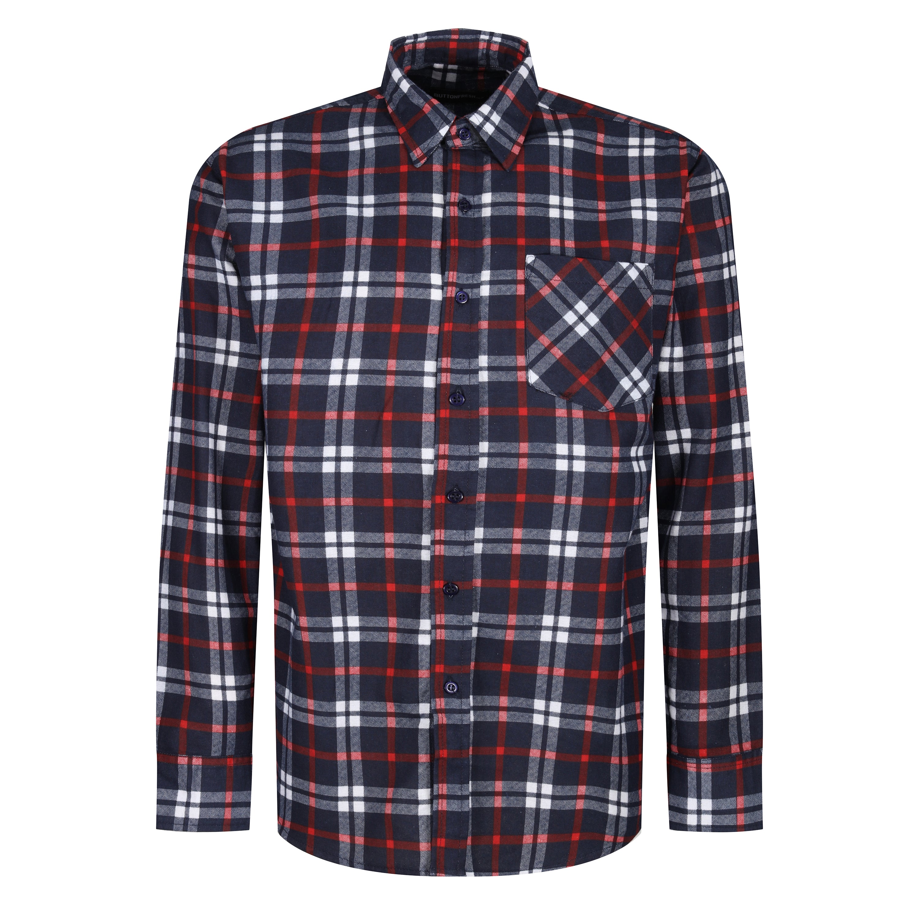 SUBCULTURE COTTON CHECK SHIRT サイズ2 CHECK COTTON SHIRT - Long |