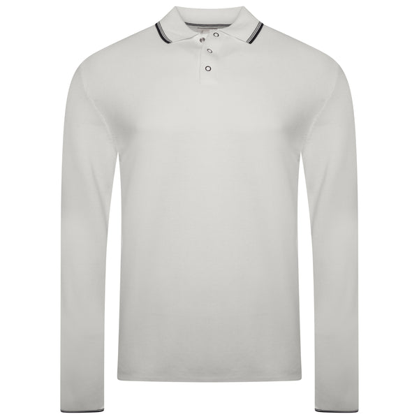 M&S Long Sleeve Cotton Modal Polo Shirt