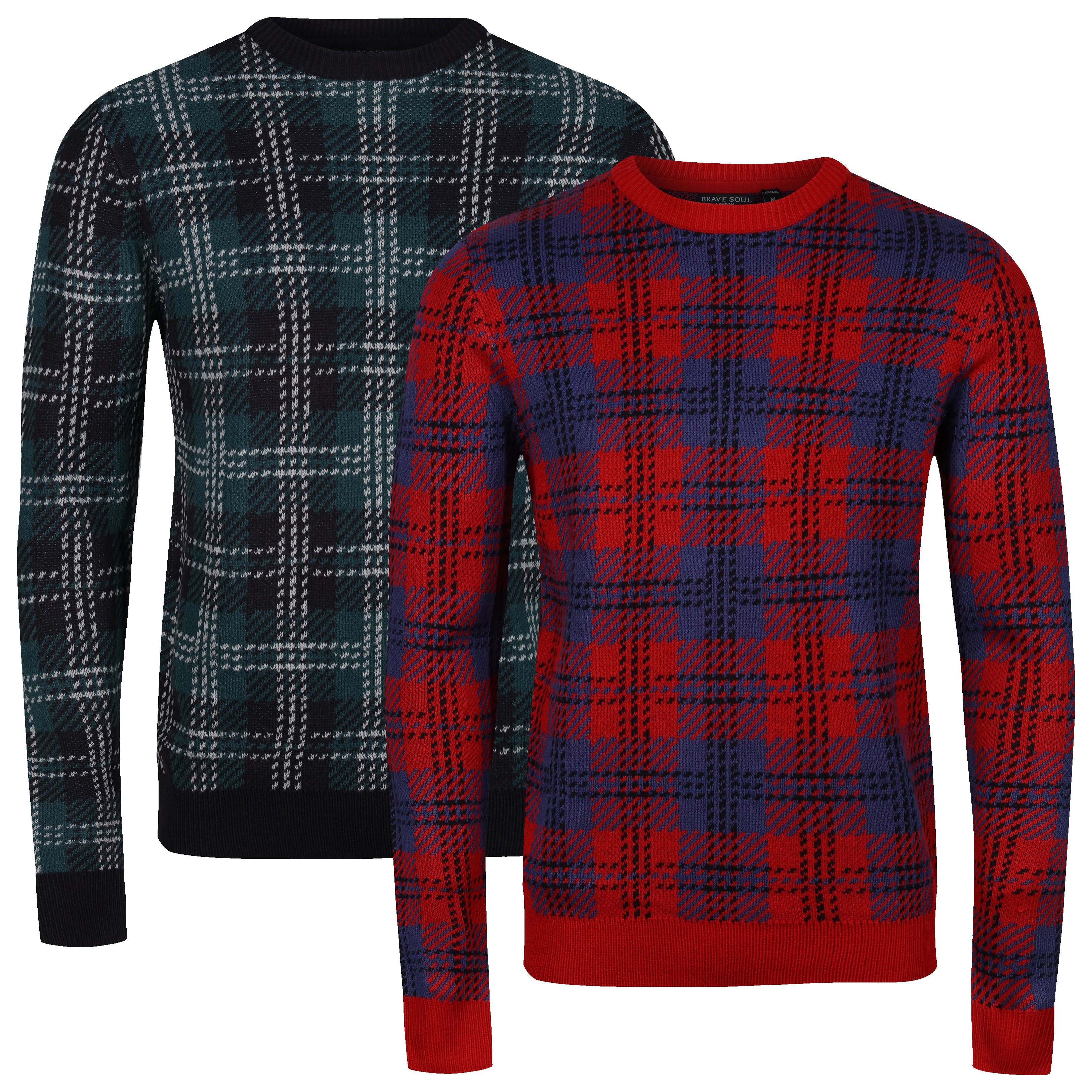Brave Soul Rainsford Crew Neck Jumper
