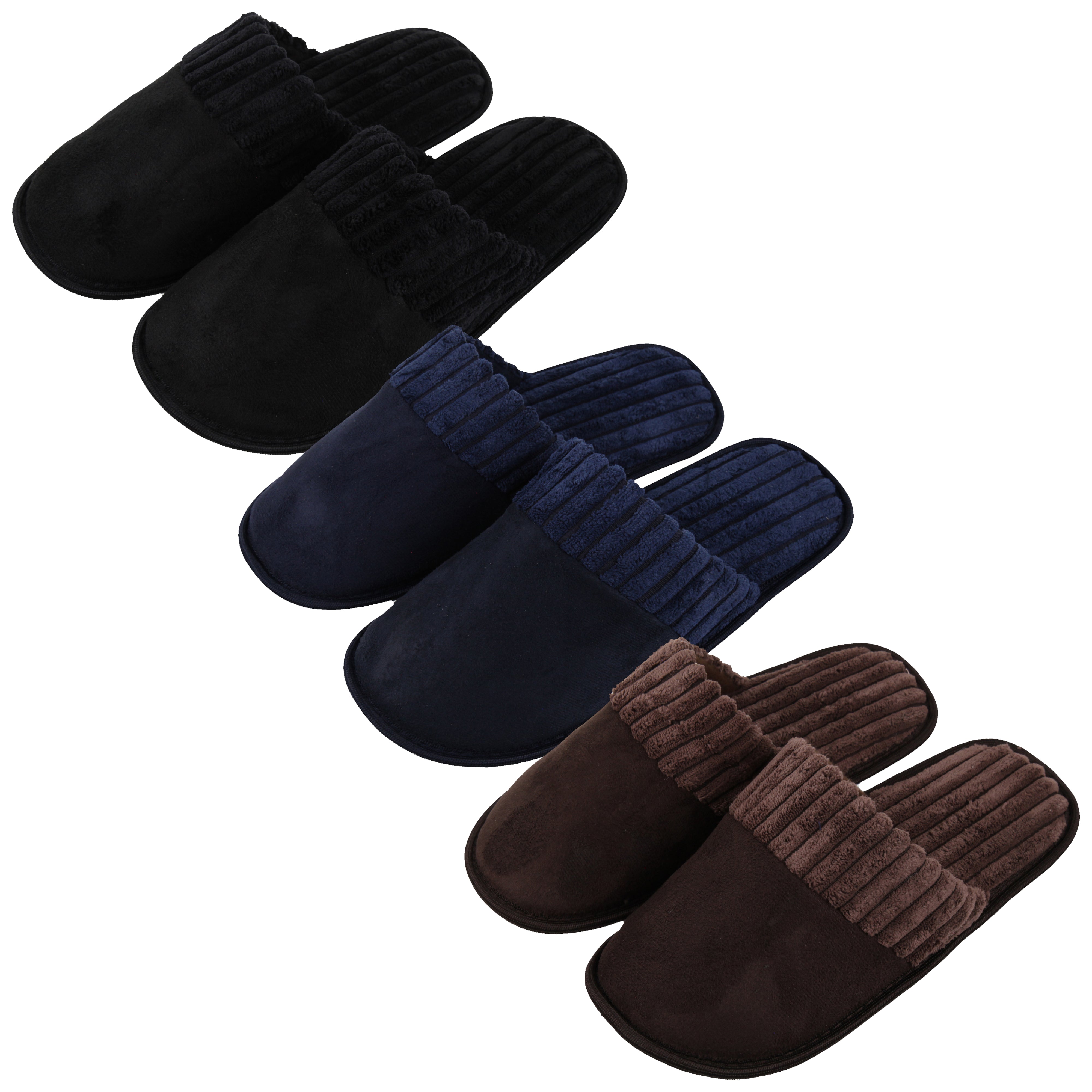 Pierre Roche Ribbed Slippers