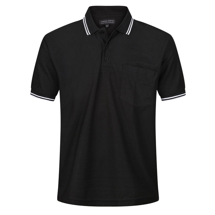 Charles Norton Tipped Polo Shirt | ButtonFresh.co.uk