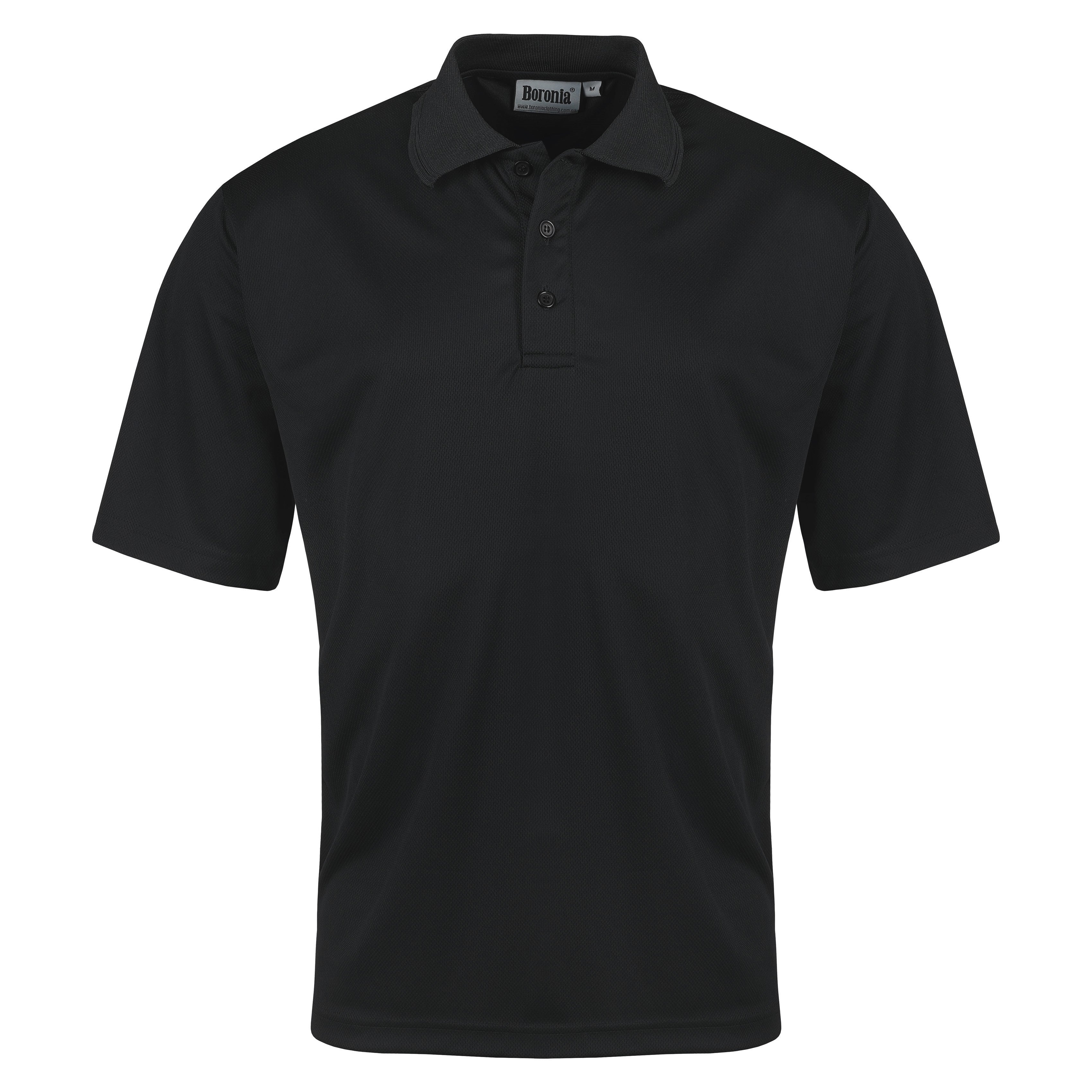 Plain black collared shirt hotsell