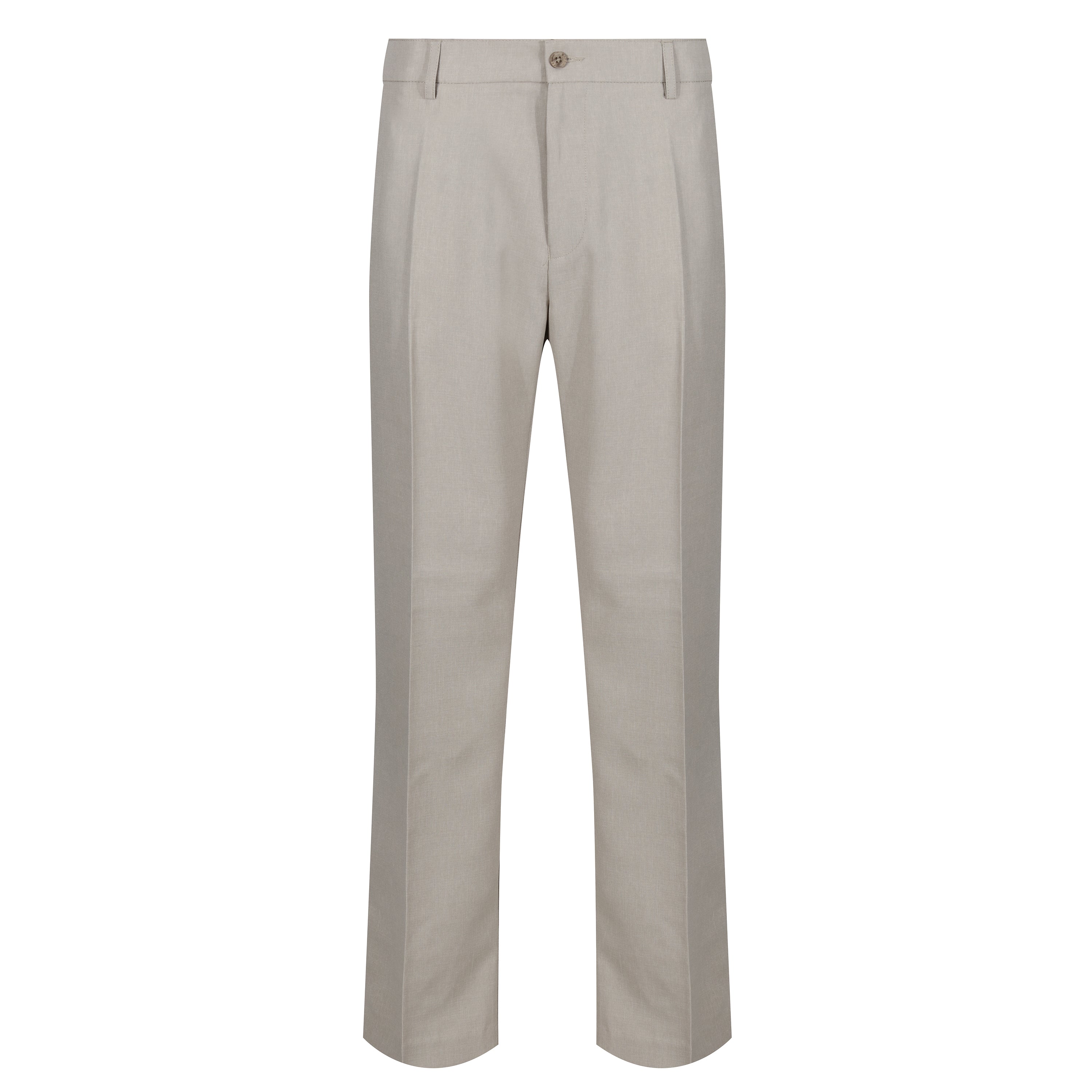 Buy Textured Flexi Waist Slim Fit Trousers with Button Closure | Splash KSA